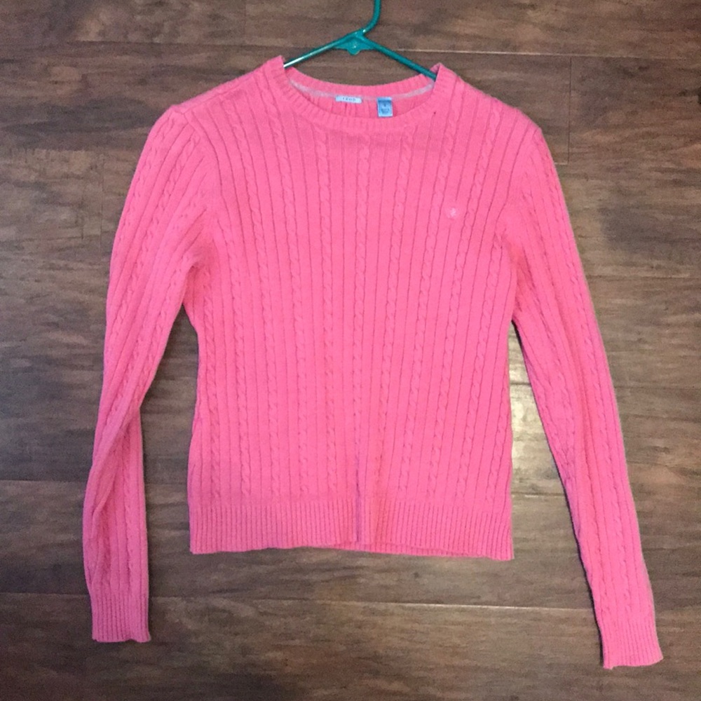 IZOD pink sweater